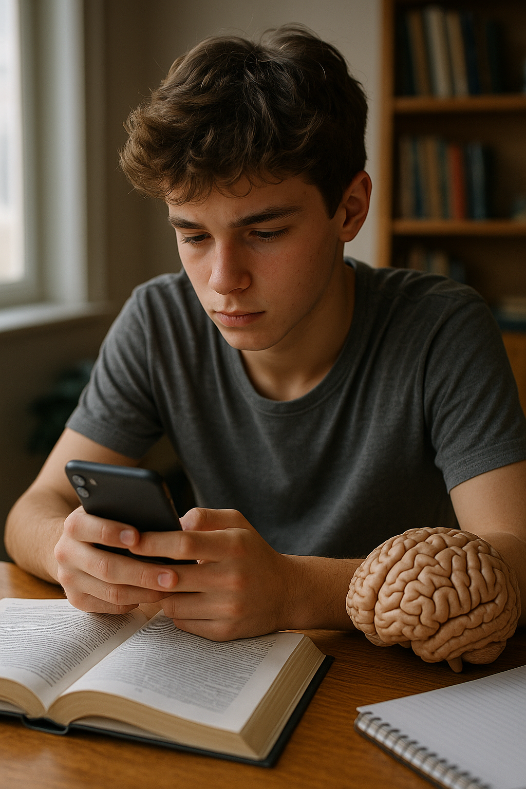 O impacto das telas no desenvolvimento cognitivo de adolescentes